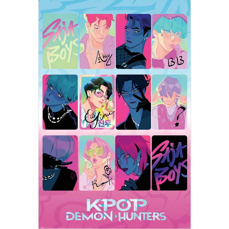 K-Pop Demon Hunters Light & Dark Maxi Poster 61 x 91.5cm