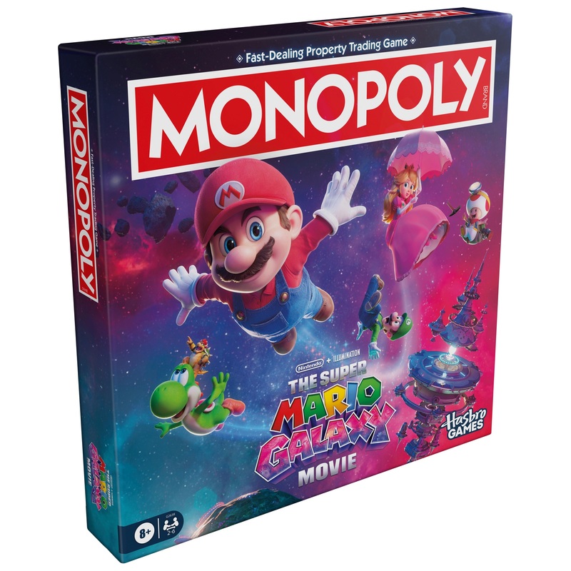 Monopoly: The Super Mario Galaxy Movie Edition Board Game