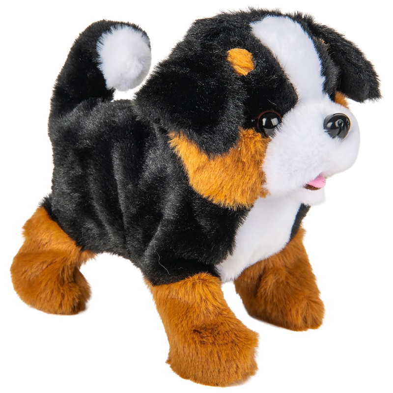 Ani-Palz Jango the Bernese Mountain Dog Interactive Pet 17cm