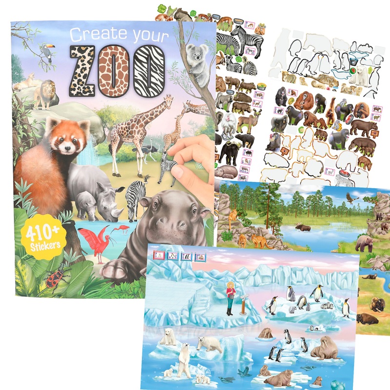 Create your Zoo Stickerboek