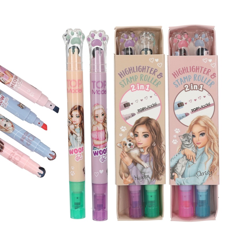 TOPModel Markeerstiften en Stempelrollers assorti