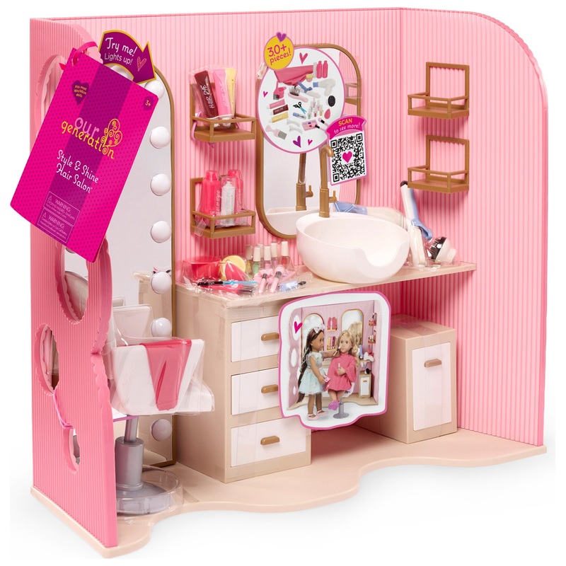 Our Generation Style & Shine Hair Salon Playset