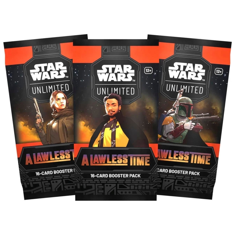 Star Wars Unlimited Card Game: A Lawless Time Booster Pack Assortment