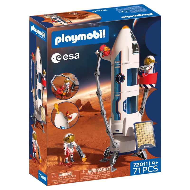 Playmobil - ESA 72011 Fusée d'Exploration sur Mars de l'ESA