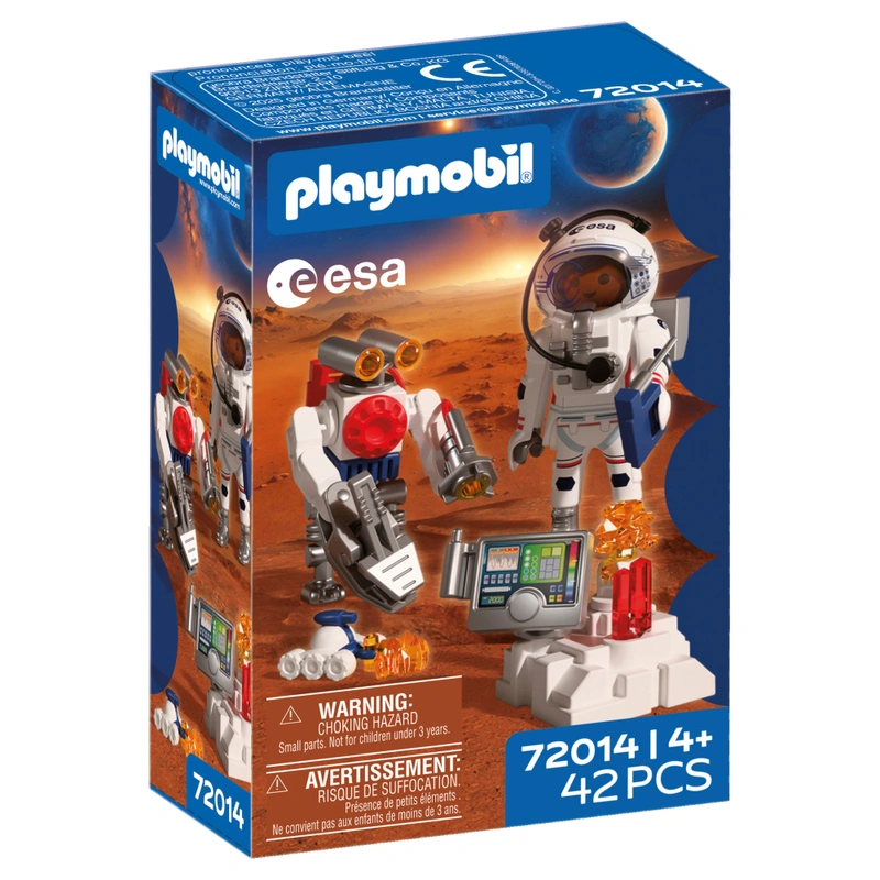 PLAYMOBIL 72014 ESA Űrhajós robottal – fő nézet