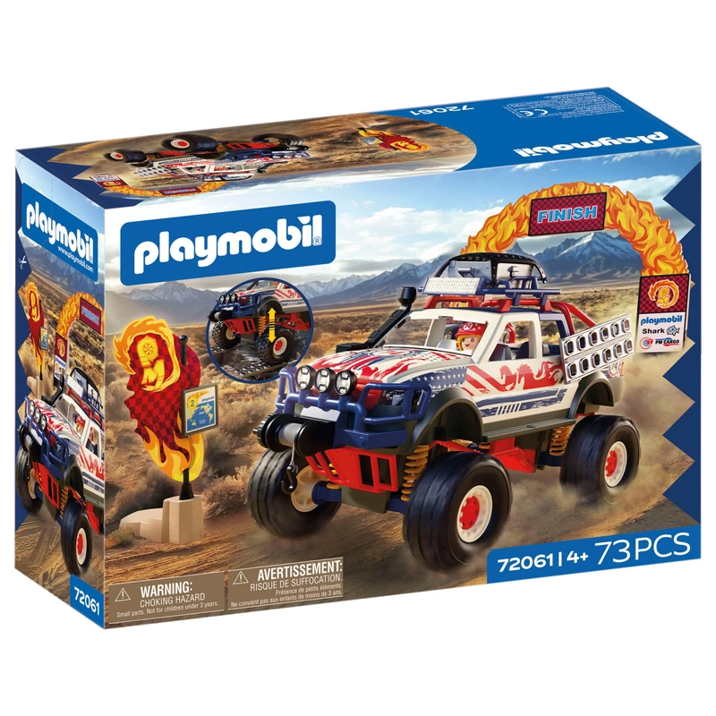 PLAYMOBIL 72061 Terepjáró teherautó – fő nézet