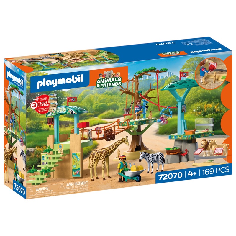 Playmobil - Animals & Friends 72070 Zoo Parc Aventure et Animaux