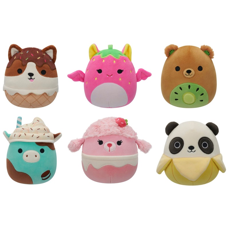 Original Squishmallows Mystery Squad Fusion Plush 12.5cm Blind Bag Assortment