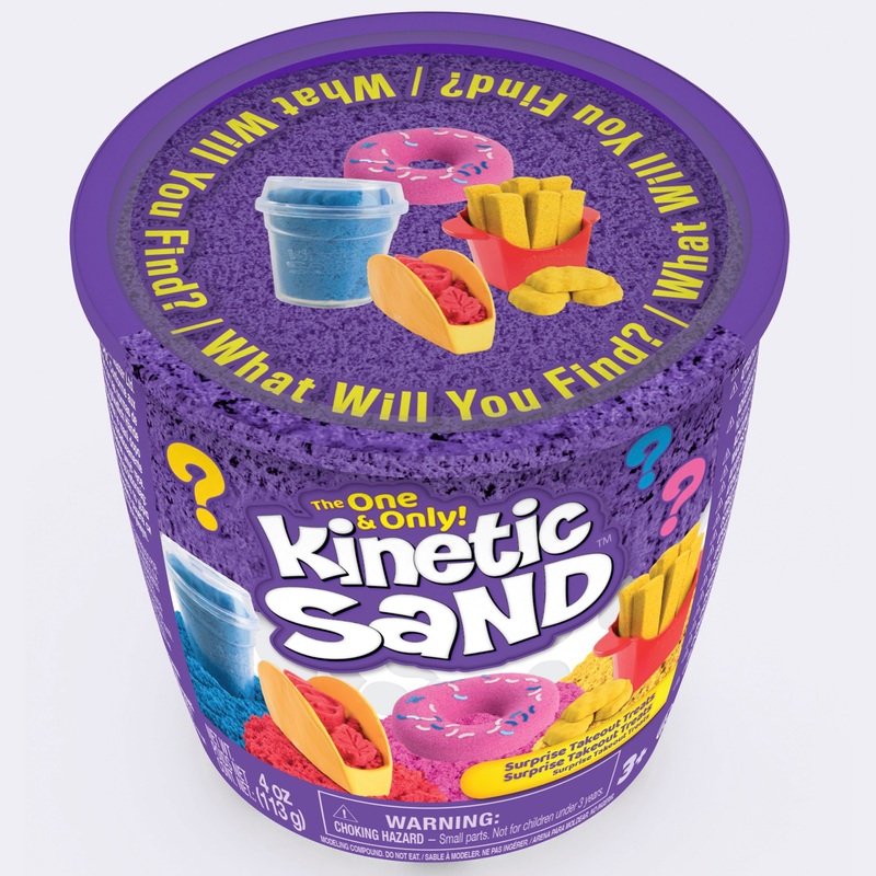 Kinetic Sand Surprise Snacks assorti
