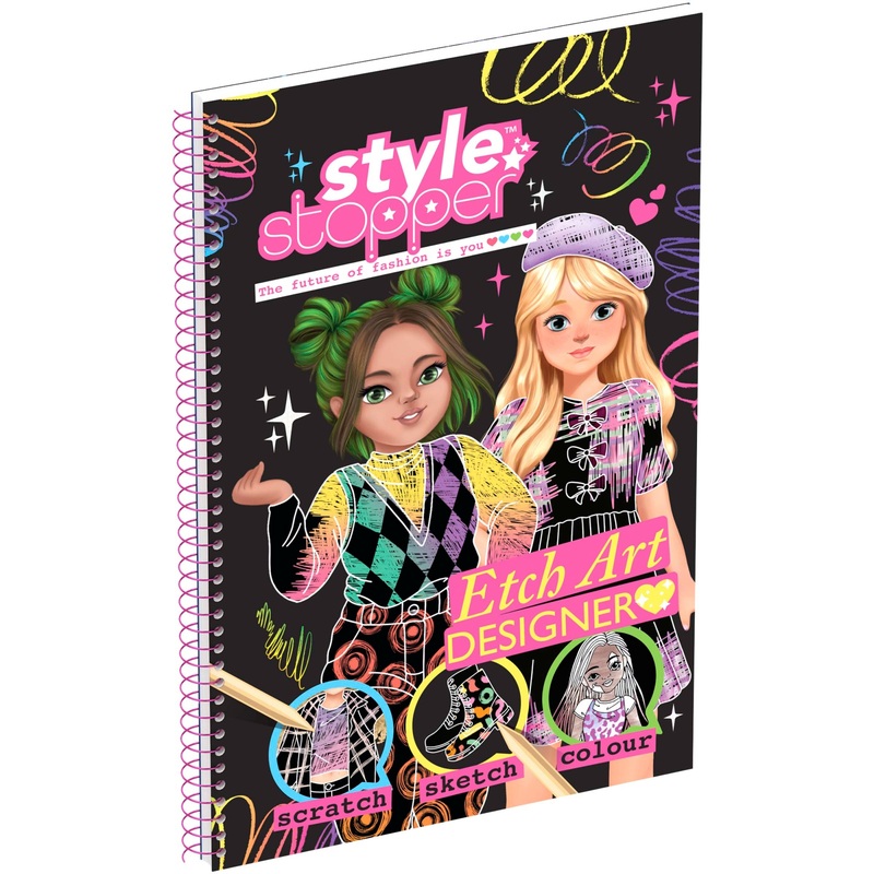 Stylestopper Etch Art Designer Sketchbook