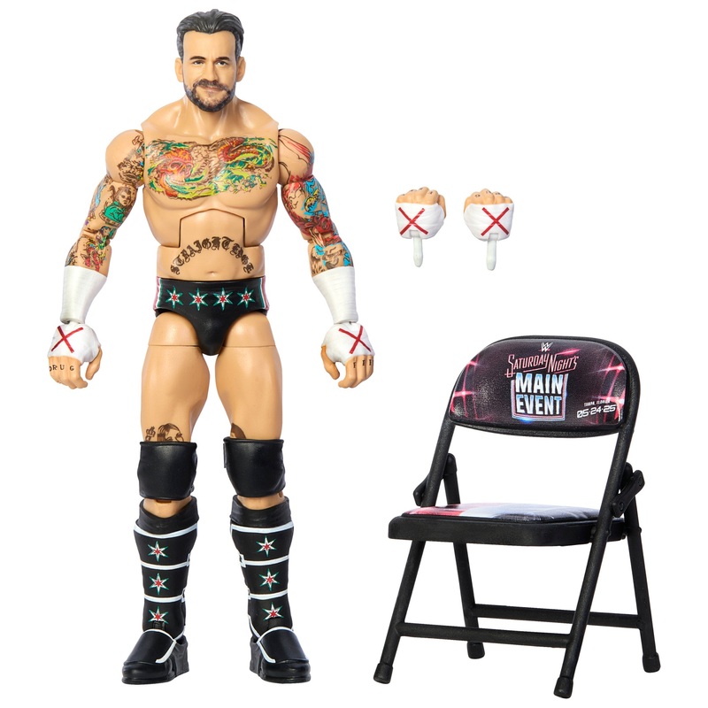 WWE Elite Collection Action Figure Saturday Night's Main Event CM