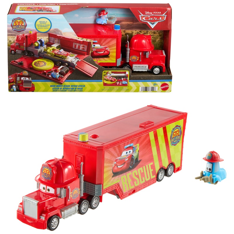 Disney Pixar Cars Mack Mobile Rescue Repair Center