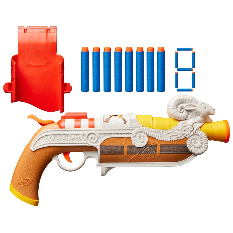 Nerf - One Piece Blaster Vogue Merry avec 8 Fléchettes