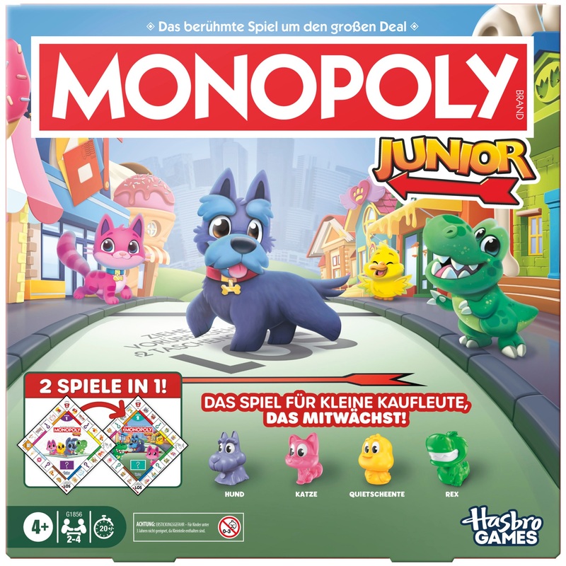 Monopoly Junior 2-in-1