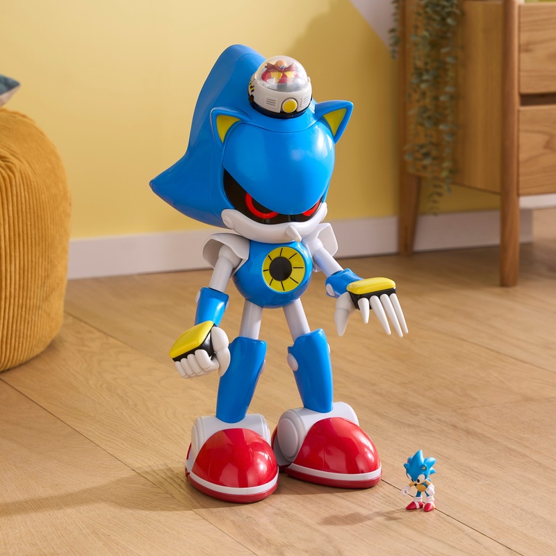Giant Metal Sonic Vs Sonic Playset