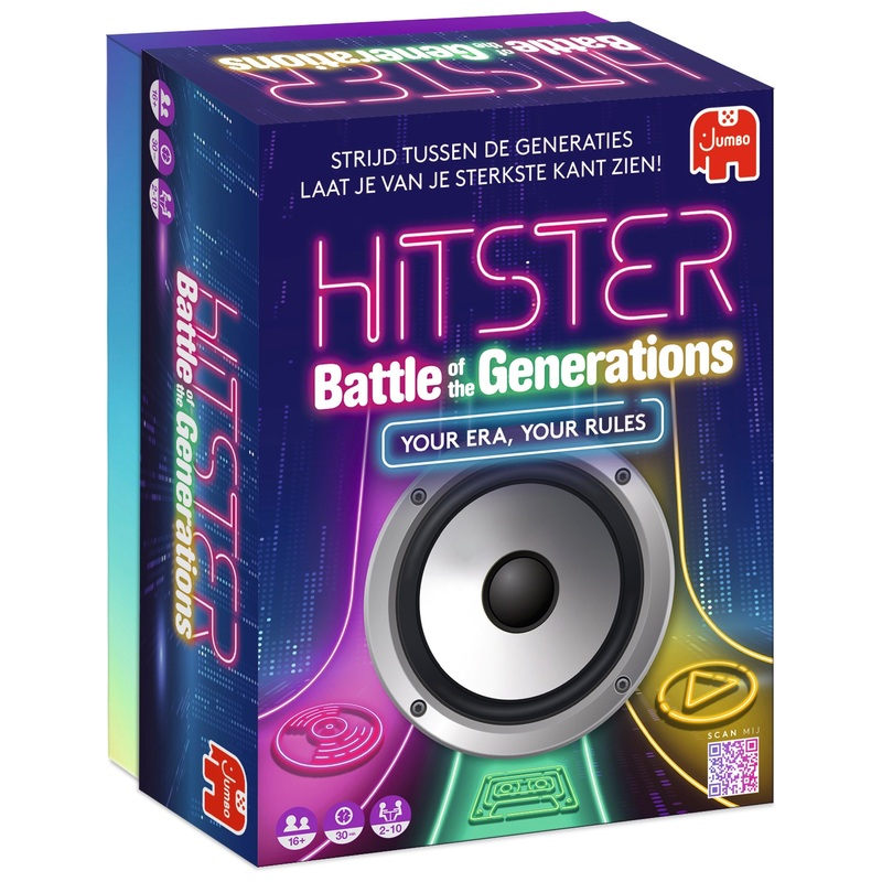 Hitster Battle Of The Generations Partyspel