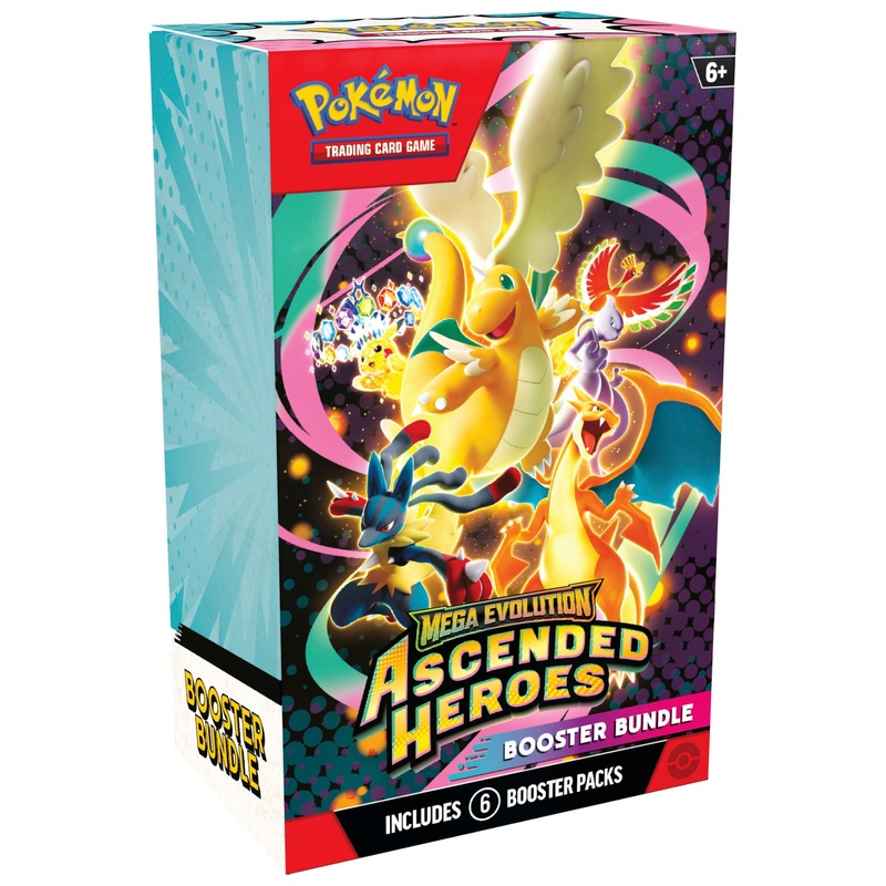 Pokémon Kaarten Mega Evolution Ascended Heroes Booster Pack assorti