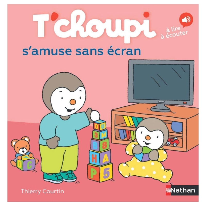 T'choupi - Livre T'choupi S'amuse Sans Écran