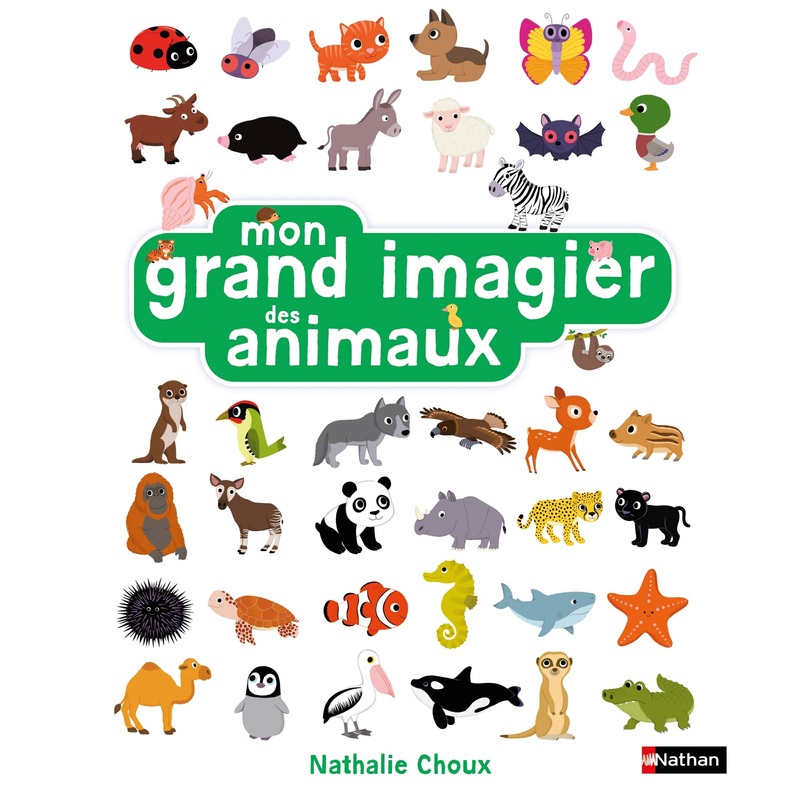 Nathan - Livre Mon Grand Imagier Des Animaux