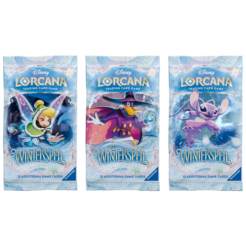 Disney Lorcana Trading Card Game (TCG): Winterspell Booster Pack Assortment