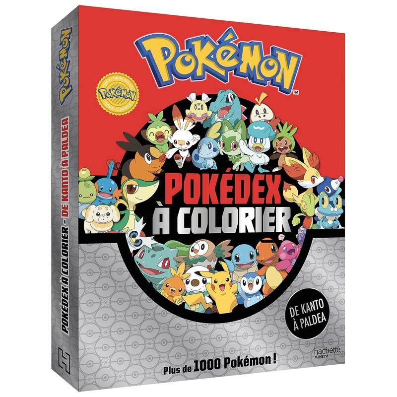 Pokémon - Livre de Coloriage Pokédex