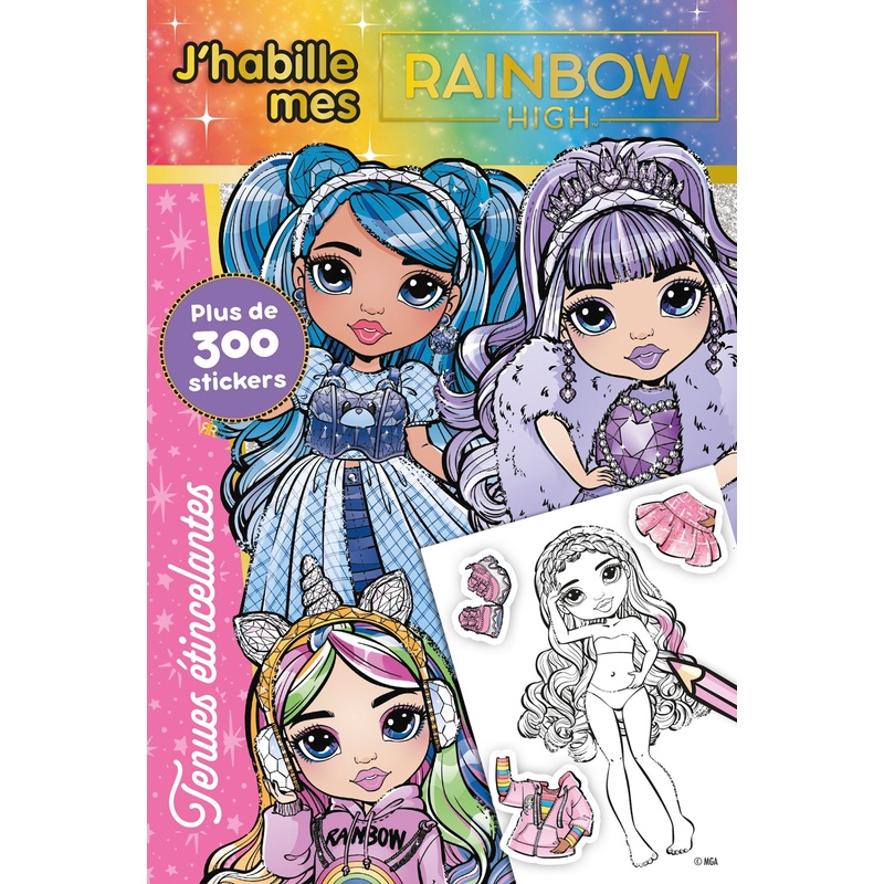 Rainbow High - Bloc-Notes Tenues Étincellantes