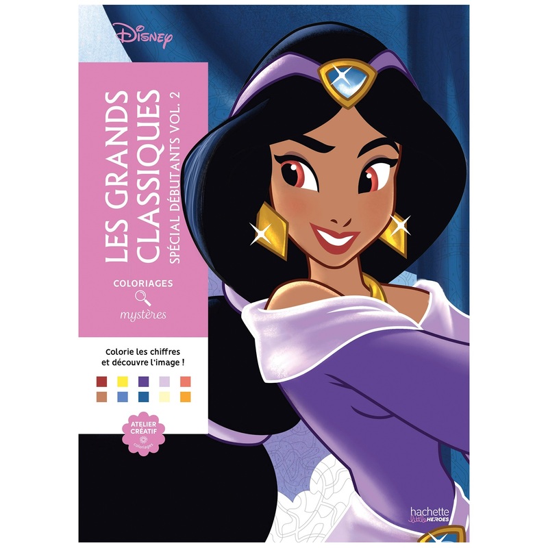 Disney - Coloriages Mystères - Grands Classiques Disney Vol. 2