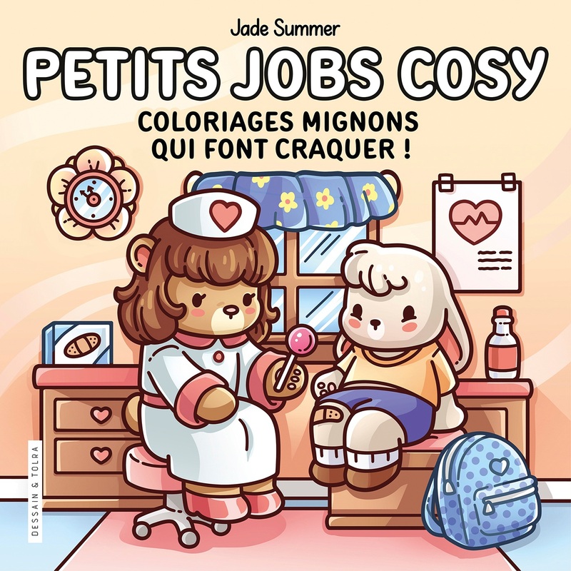 Cozy Colo - Livre de Coloriages Petits Jobs Cosy
