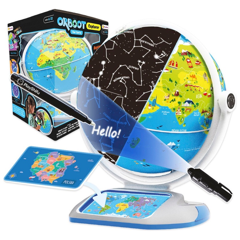 Orboot Earth Interactieve Wereldbol
