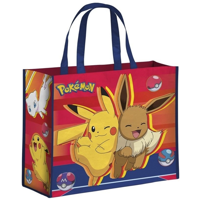 Pokémon Pikachu en Eevee Boodschappentas