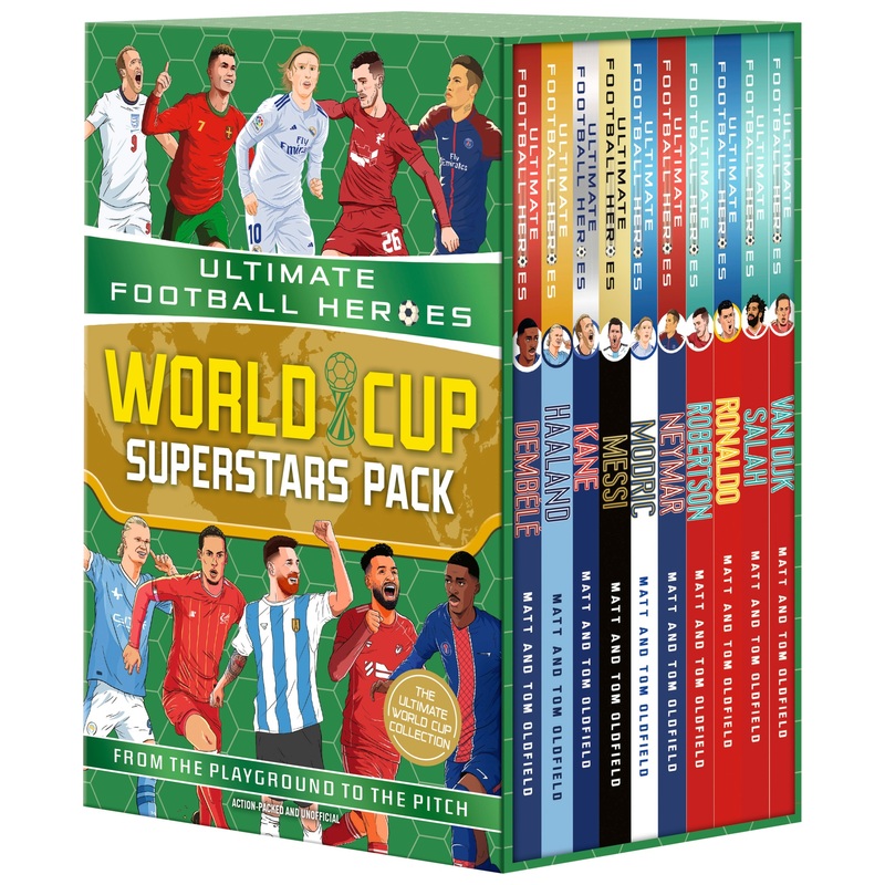 Ultimate Football Heroes: World Cup Superstars 10 Books Box Set Collection