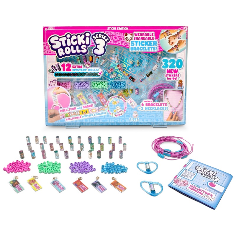 Sticki Rolls Sticki Station Series 3 with 320 Stickers