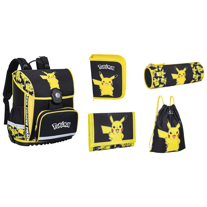 Pokémon Rucksack Pikachu schwarz/gelb