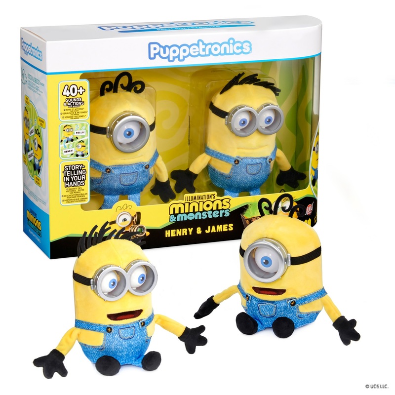 Minions Monsters Puppetronic Henry James Interactive Toys 2 Pack minions-monsters-puppetronic-henry-james-interactive-toys-2-pack