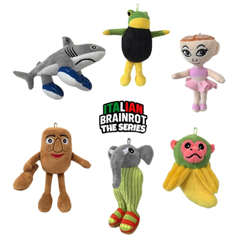 Generisch Steal a Brainrot Plush 67 Kuscheltier für Kinder & Erwachsene,Plüschtiere Kissen Puppe Geschenke für Fans Home Decor
