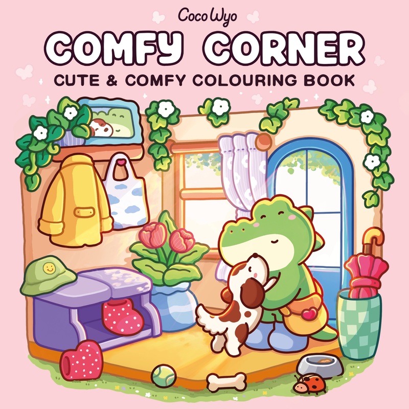 Coco Wyo Comfy Corner Colouring Book