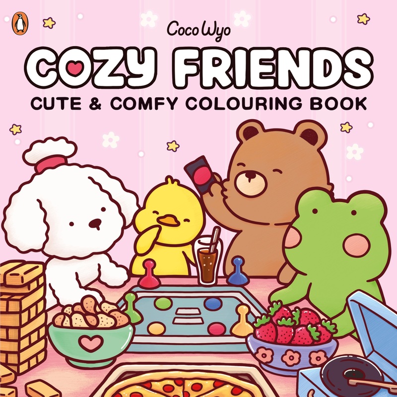 Coco Wyo Cozy Friends Colouring Book