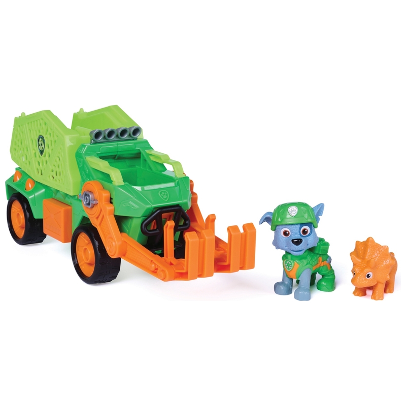 PAW Patrol: The Dino Movie Vehicle Rocky Dino Rescue Recycler