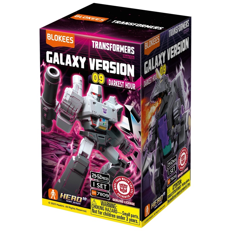 Blokees Transformers Figures Galaxy Version 09 Darkest Hour Assortment