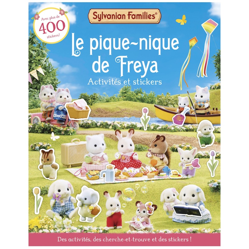 Sylvanian Families - Livre d'Activités Le Pique-Nique de Freya avec Stickers