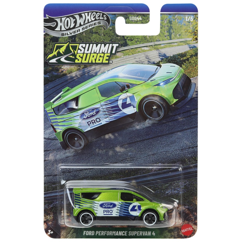 Hot Wheels Silver Series Diecast Cars Summit Surge 1:64 Scale Assortment