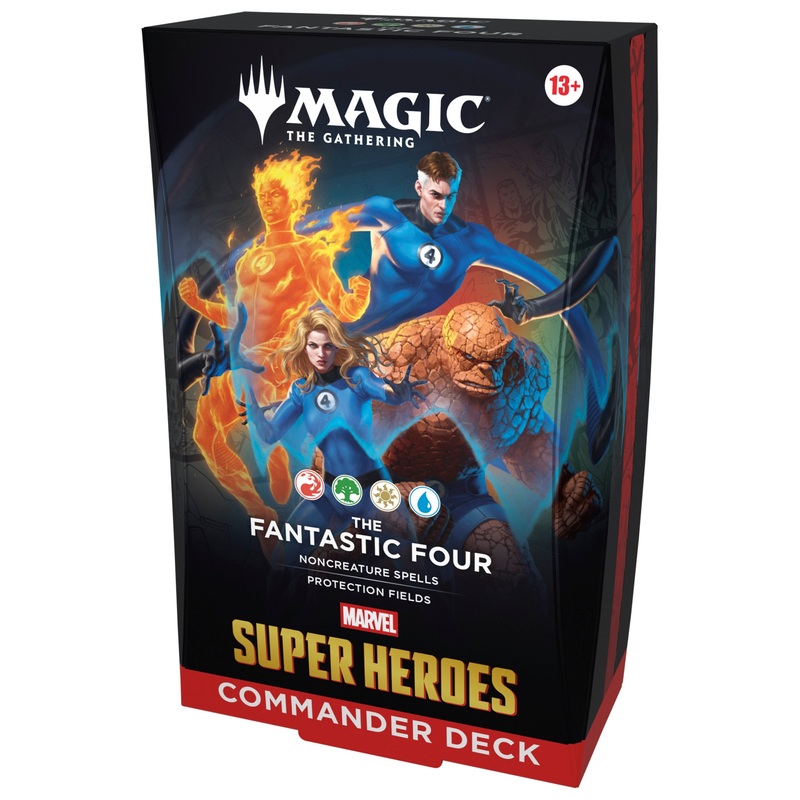 Magic: The Gathering (MTG): Marvel Super Heroes The Fantastic Four Commander Deck