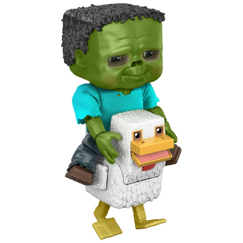 Minecraft Movie Action Figure Chicken Jockey Pack