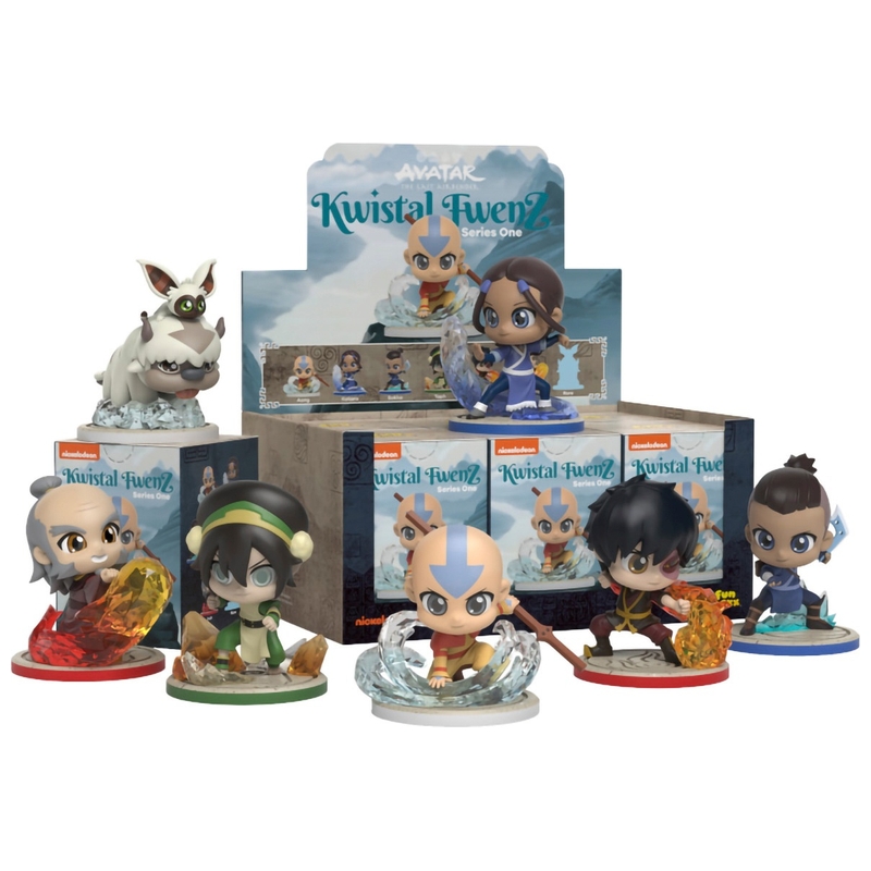 Mighty Jaxx Kwistal Fwenz Figuur Avatar The Last Airbender Figuren Serie 1 assorti