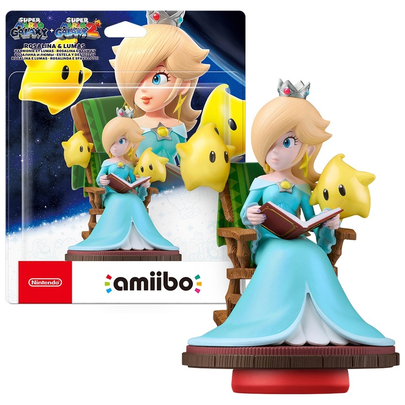 Rosalina & Lumas amiibo (Super Mario Galaxy + Super Mario Galaxy 2)