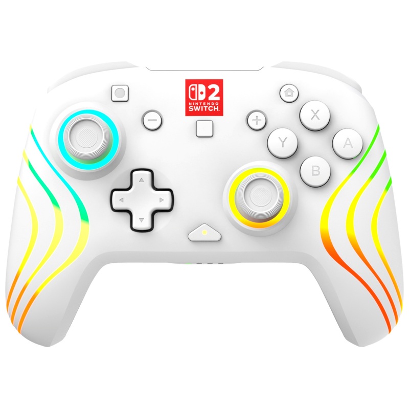 Turtle Beach Nintendo Switch 2 Afterglow Wave Wireless Controller - White