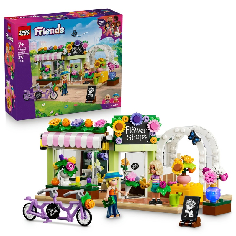 LEGO Friends 42693 Creative Flower Shop Set