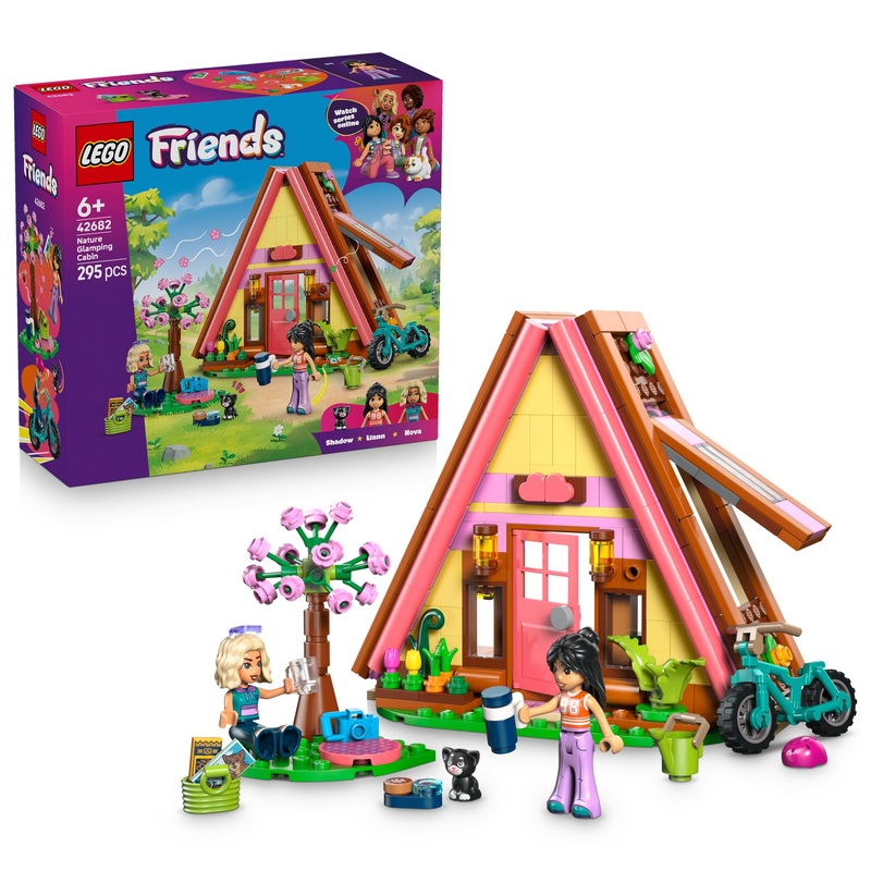 LEGO Friends 42682 Glampinghut in de vrije Natuur Set