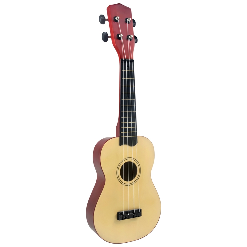 Houten ukulele naturel