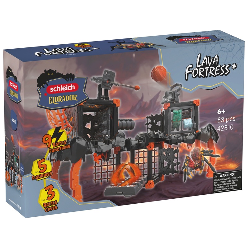 schleich Eldrador 42810 Lava Fortress Set